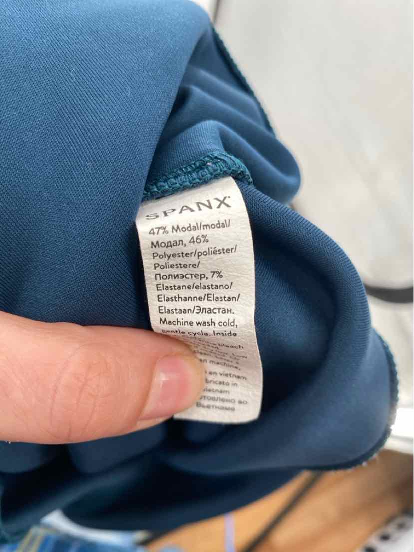 Size XS SPANX Green Sweater