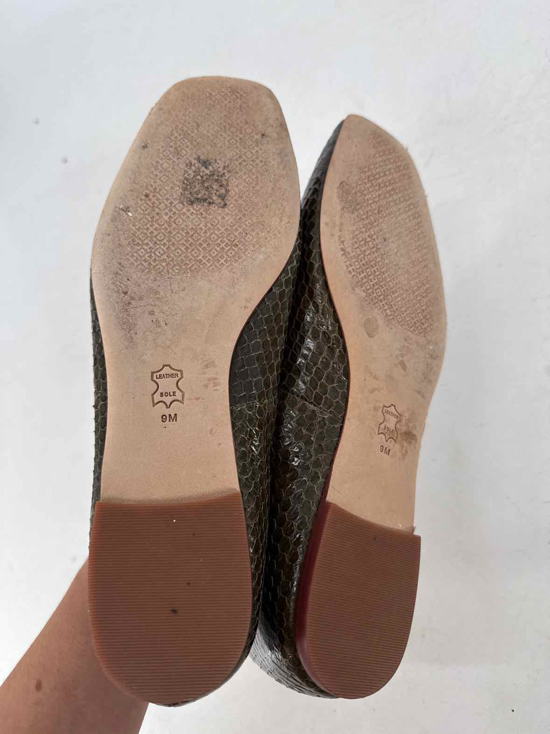 Shoe Size 9 Tory Burch Brown Flats