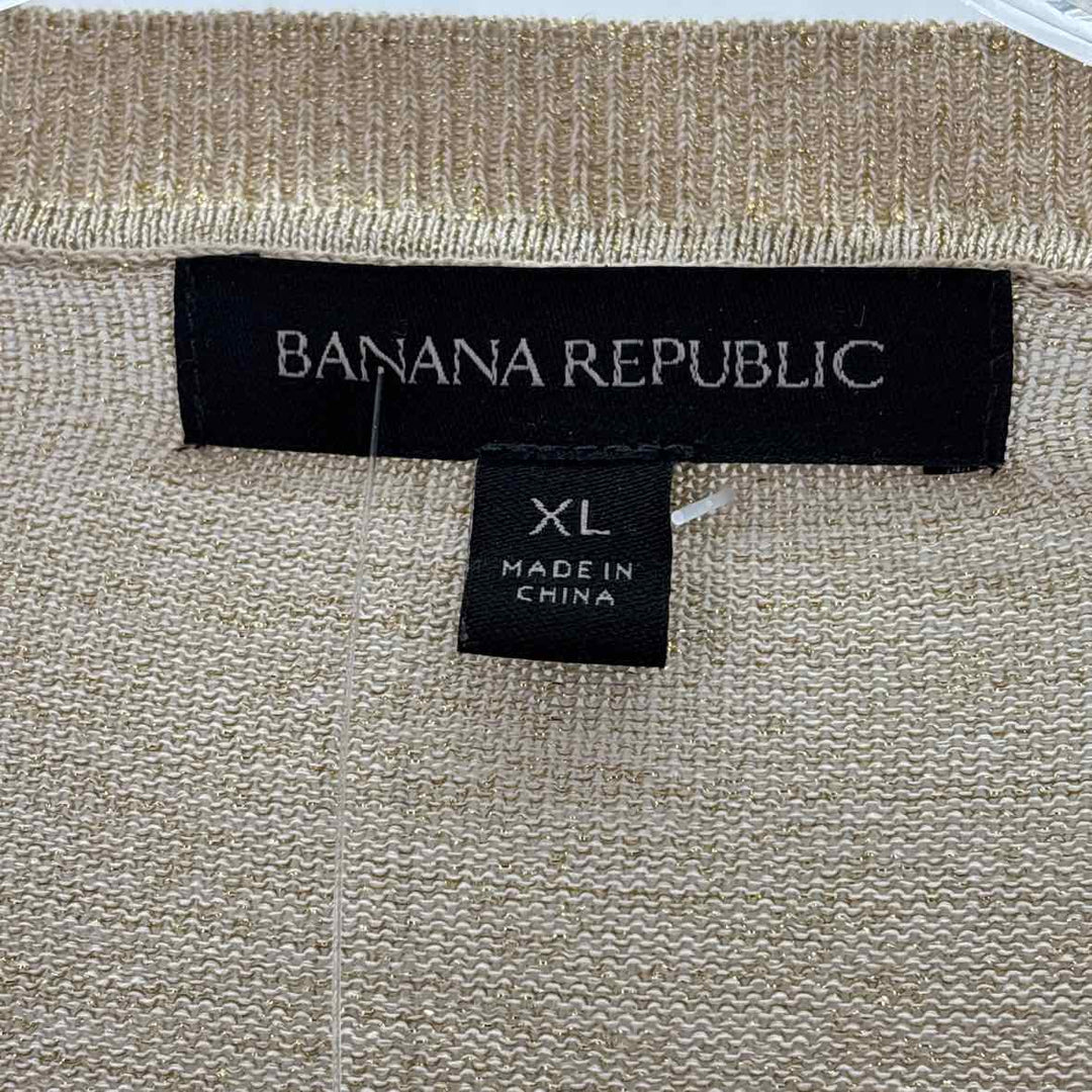 Size XL Banana Republic Gold Sweater