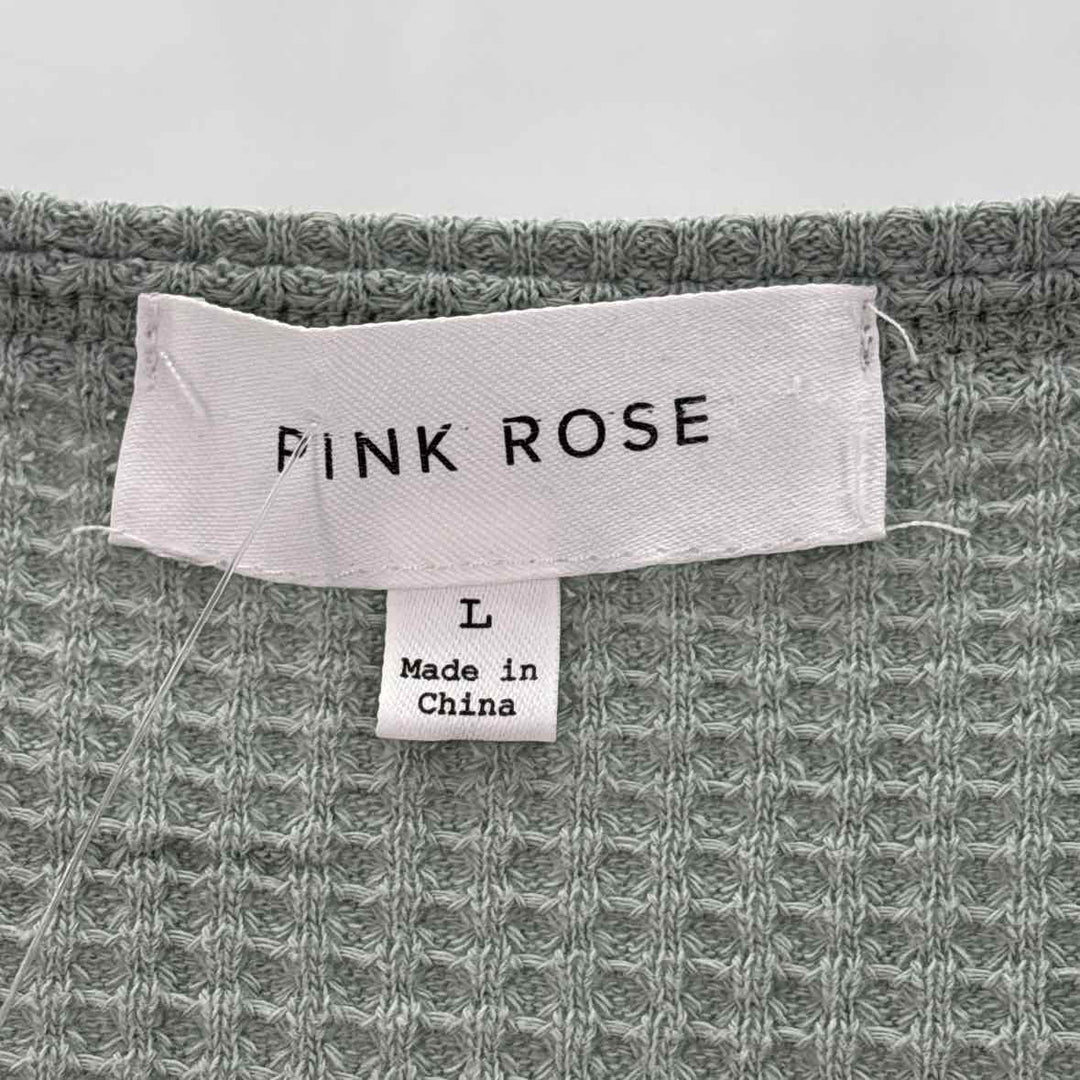 Size L PINK ROSE Sage Shirt