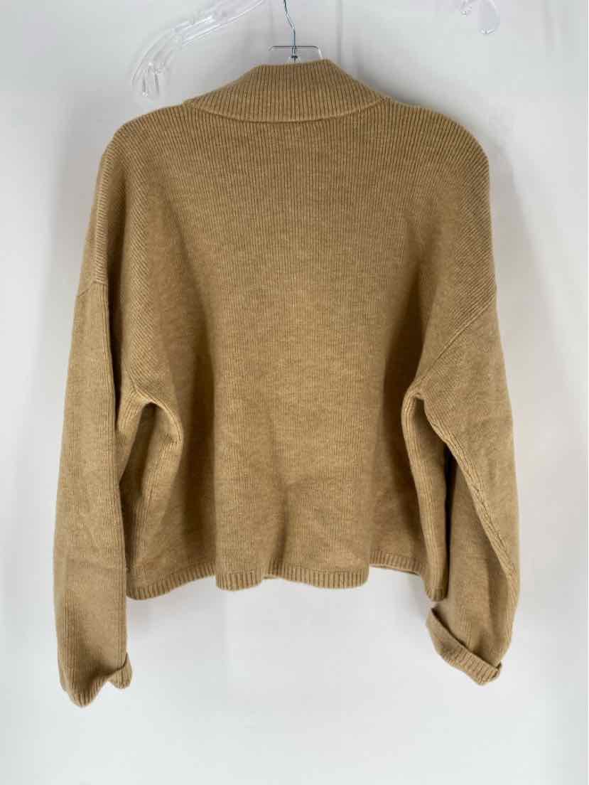 Size L Ann Taylor Tan Cardigan