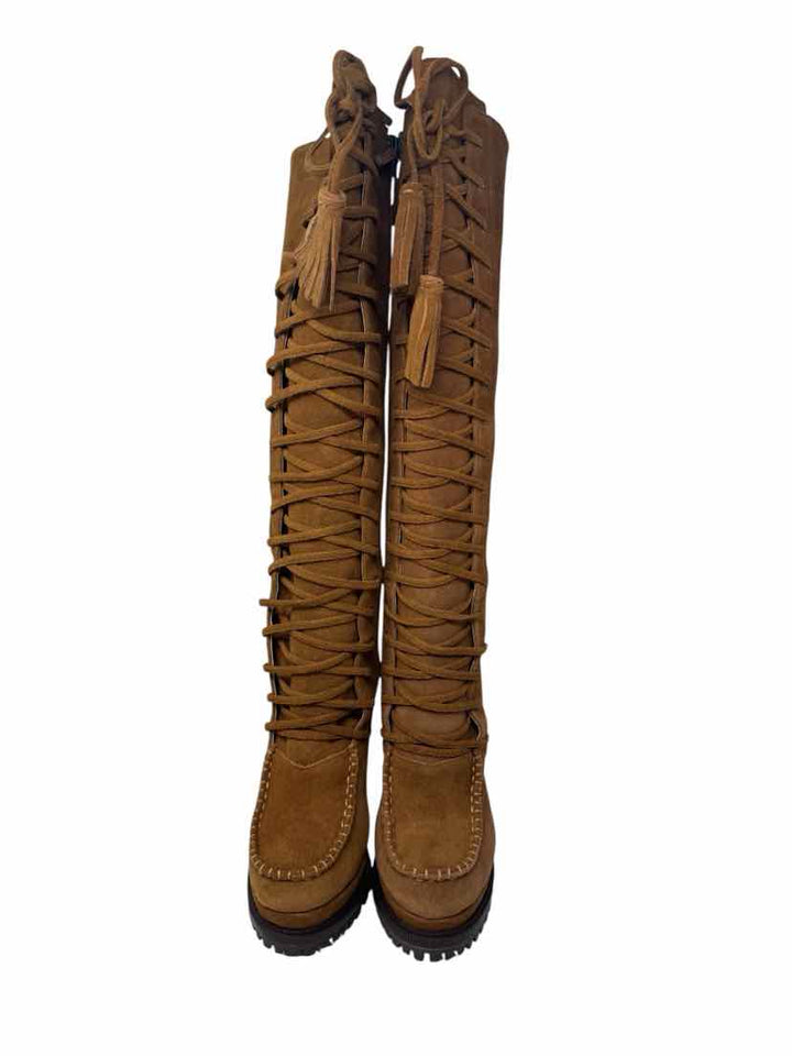 Shoe Size 7.5 BEBE Tan Boots