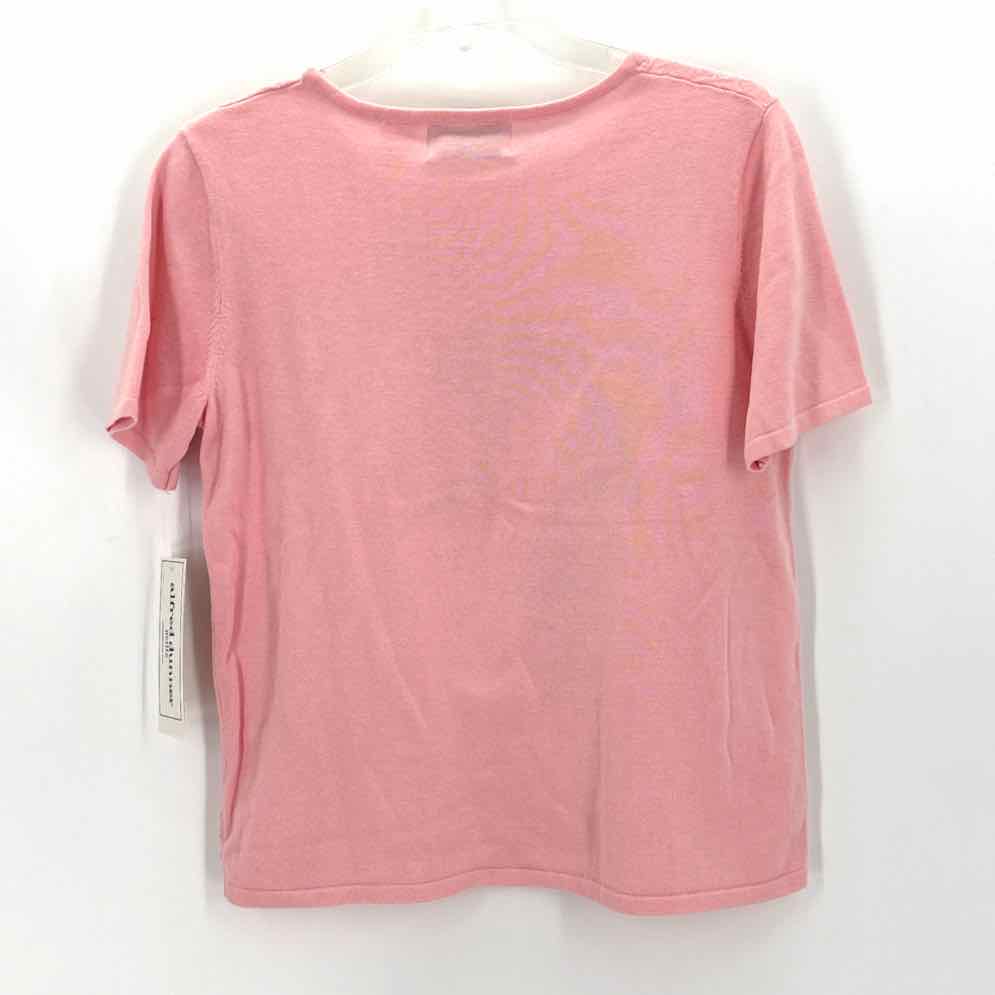 Size S ALFRED DUNNER Pink Knit Shirt