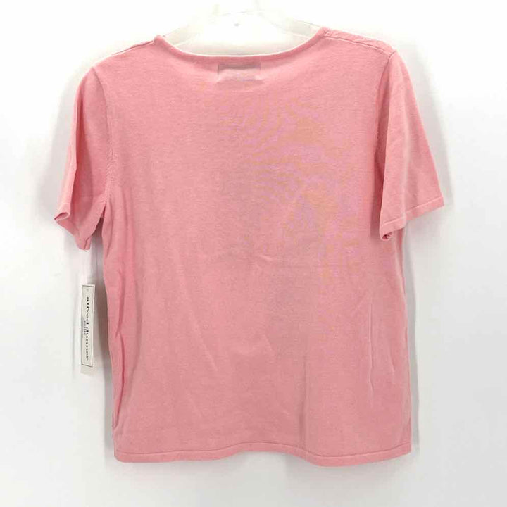 Size S ALFRED DUNNER Pink Knit Shirt