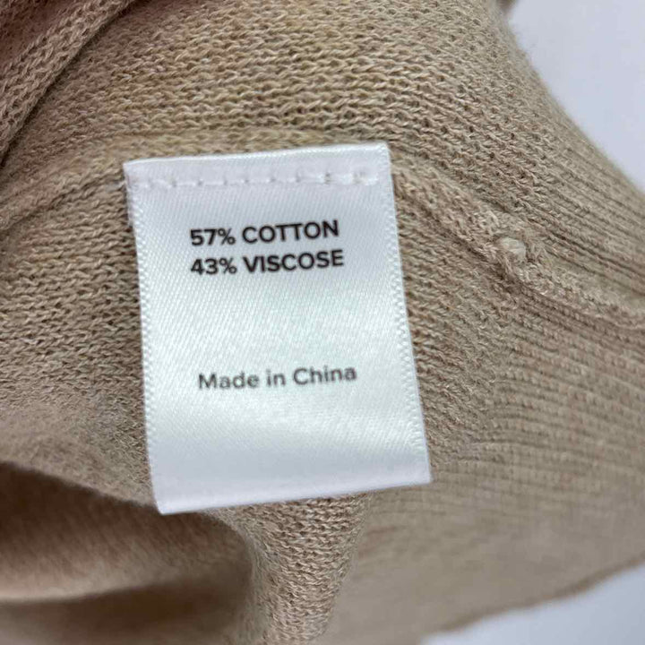 Size XL EVEREVE Tan Knit Sweater