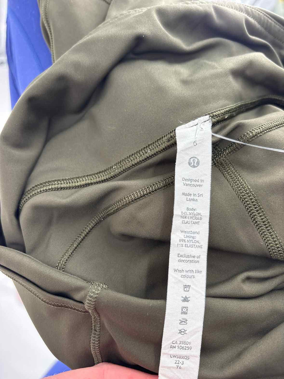 Size 6 Lululemon Olive Pants