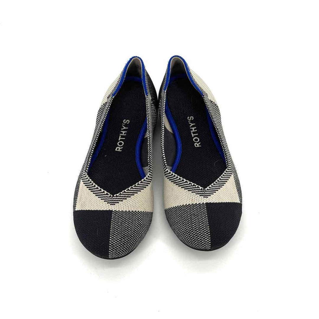 Shoe Size 6.5 ROTHY'S Multi-Color Knit Flats