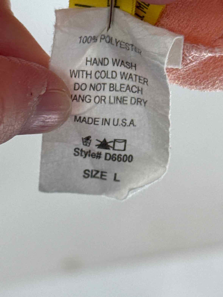 Size L Peach Dress