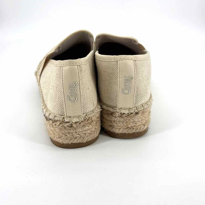 Shoe Size 9 Sam Edeleman Oatmeal Canvas Sneakers