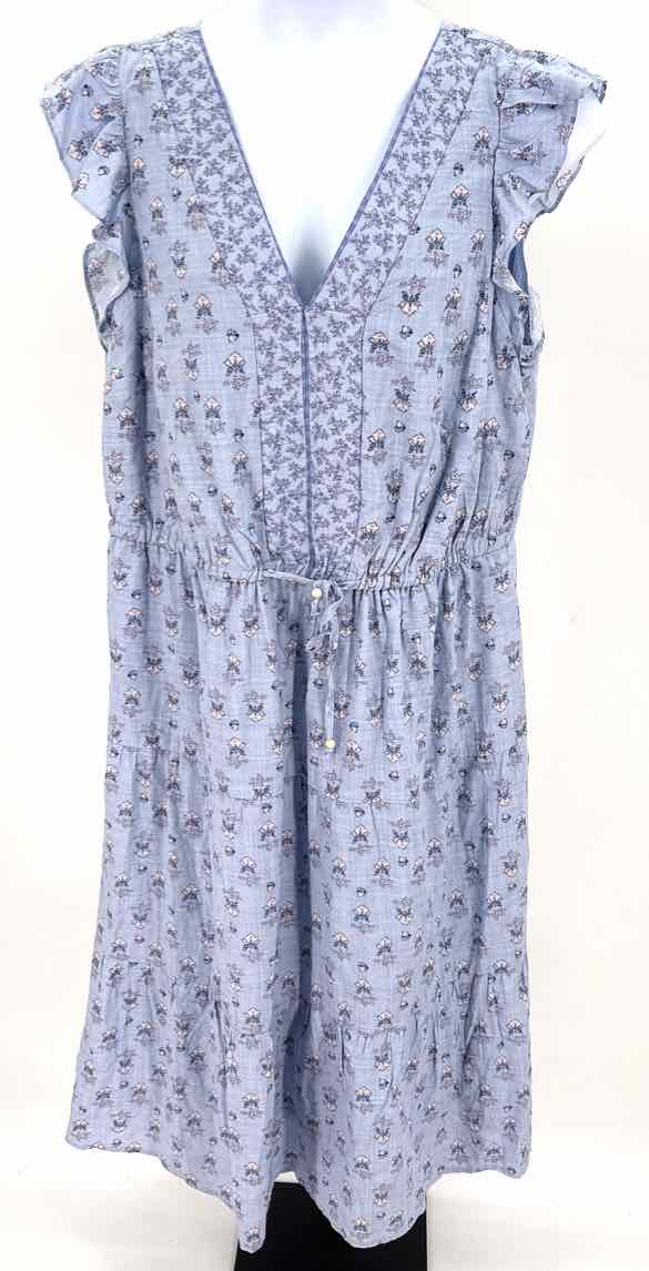 Size 2X LUCKY Light Blue Dress