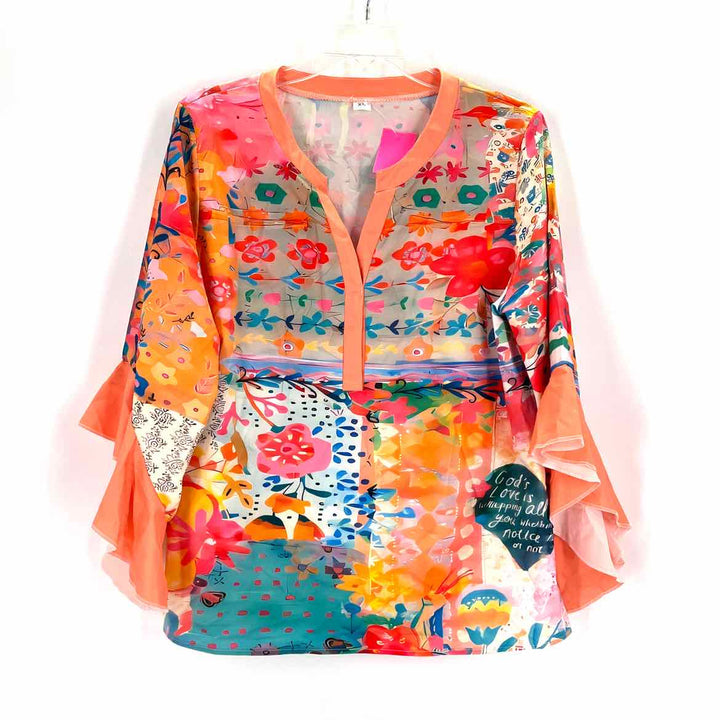 Size XL Orange Shirt