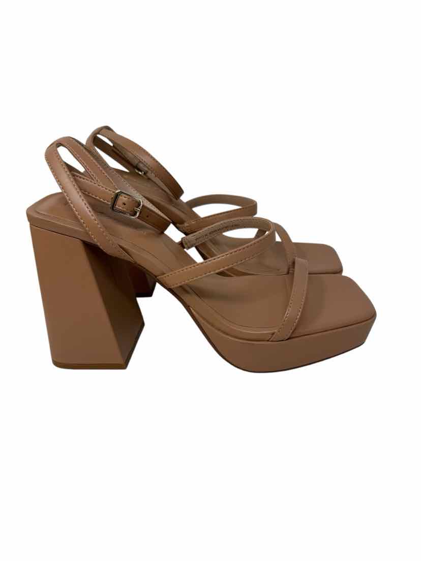 Shoe Size 10 BCBG Tan Sandals
