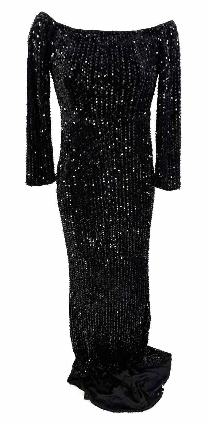 Size M Black Velour PROM