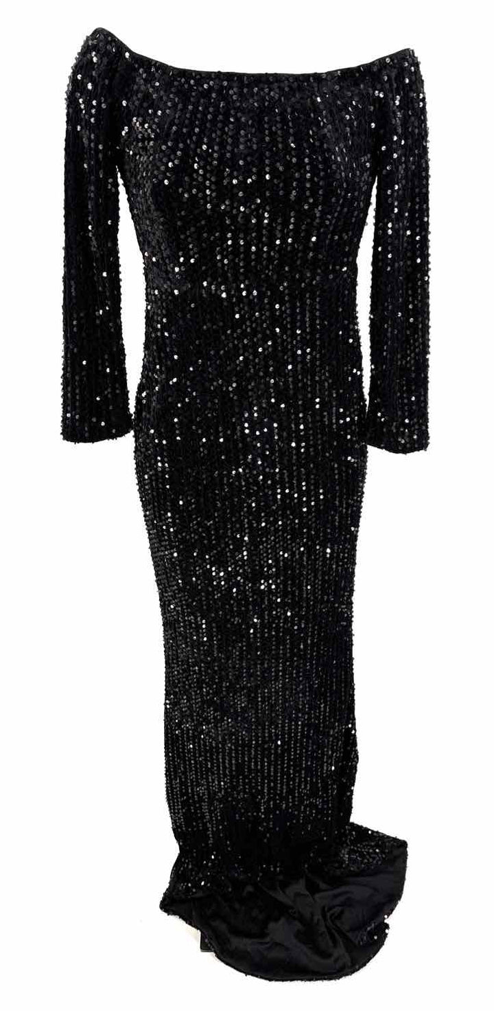 Size M Black Velour PROM