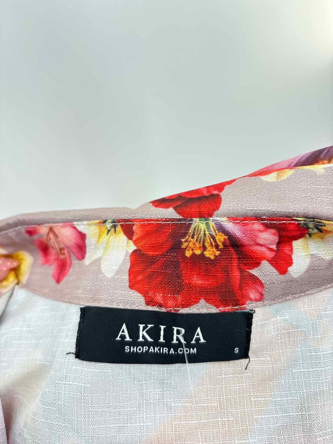 Size S AKIRA Brown Shirt