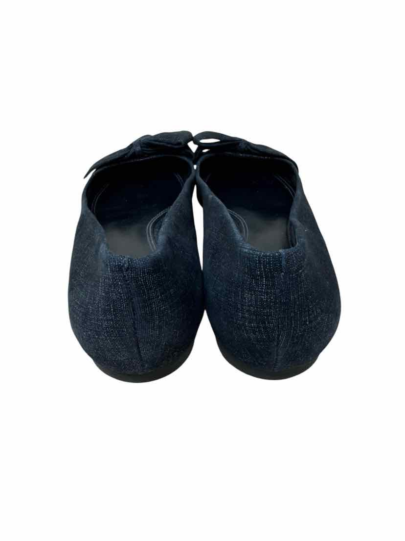 Shoe Size 10 Tory Burch Navy Flats