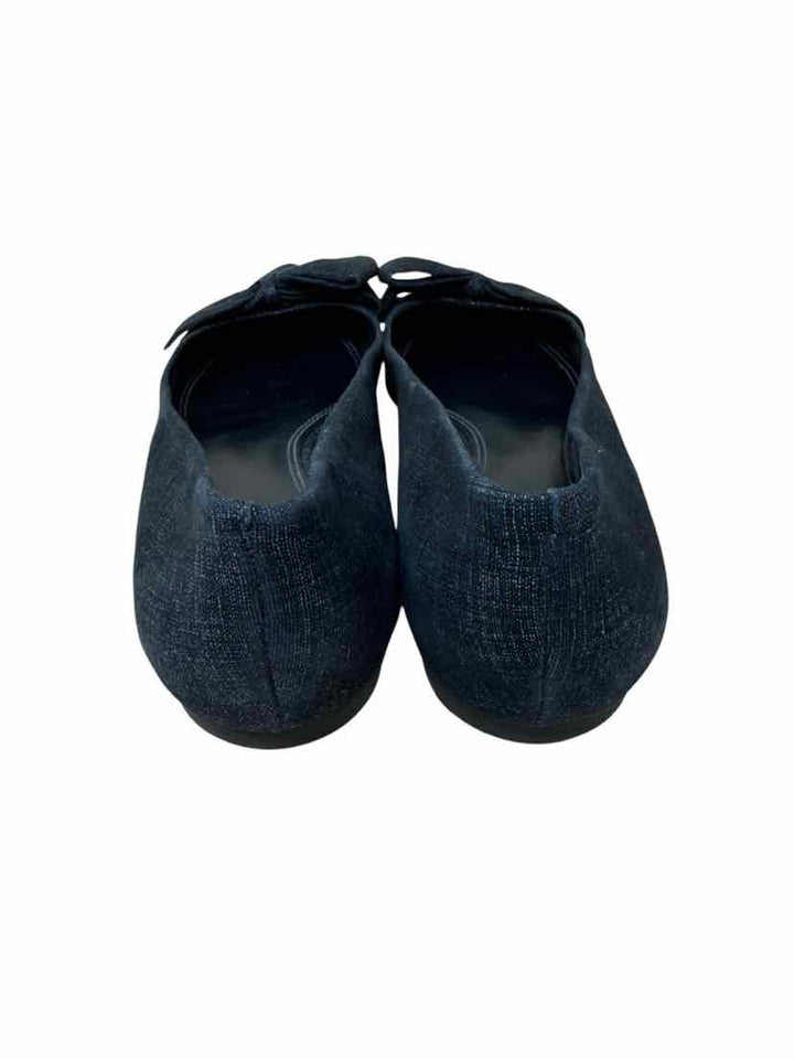 Shoe Size 10 Tory Burch Navy Flats