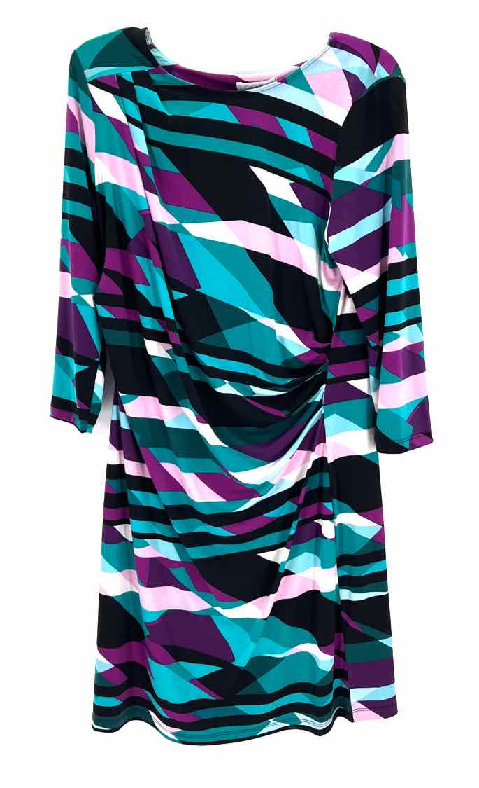 Size L Calvin Klein Multi-Color Dress