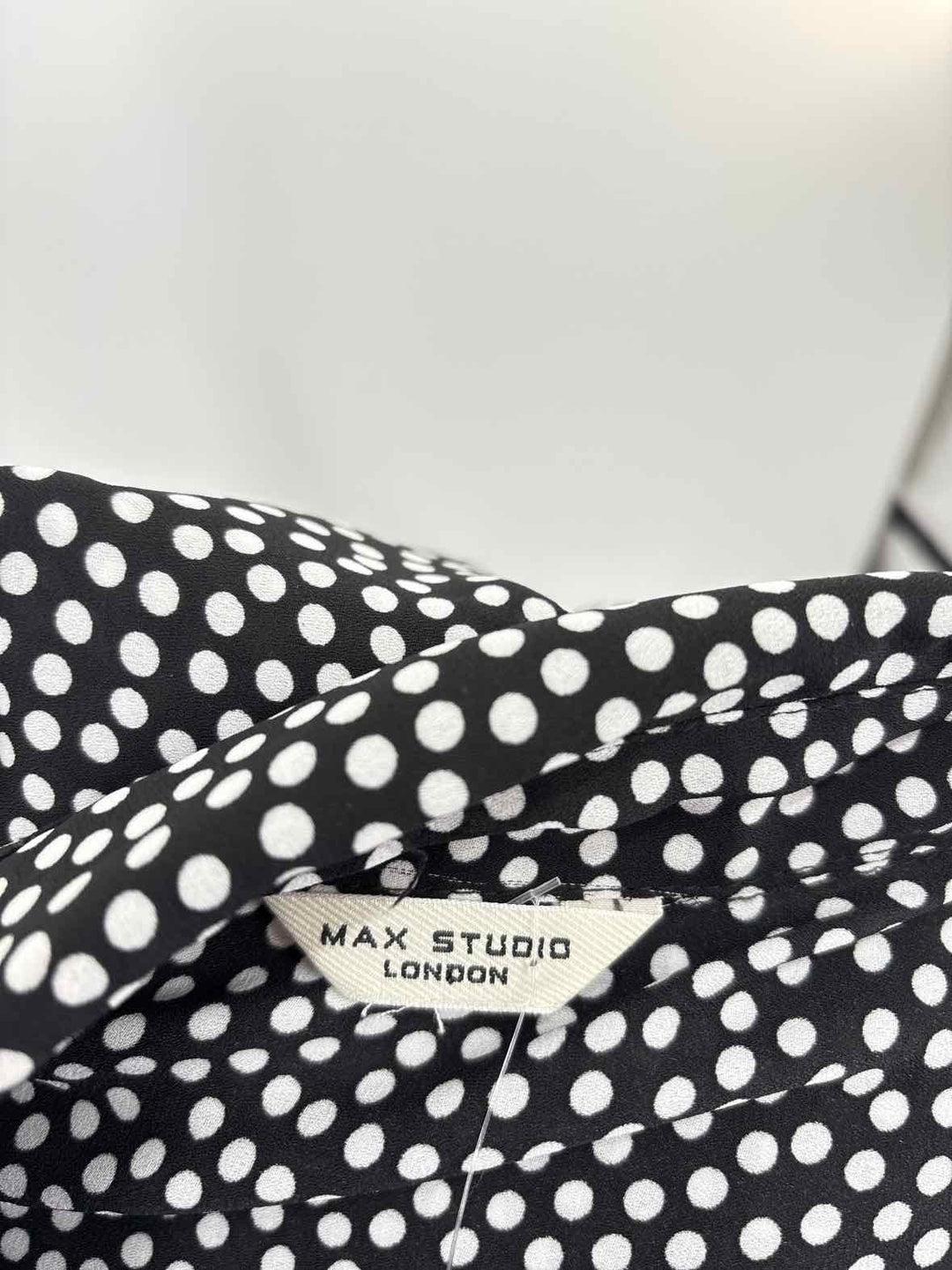 Size S MAX STUDIO Black/White Dress