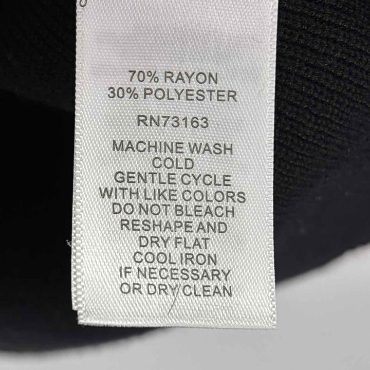 Size XL CABLE &amp; GAUGE Black Knit Sweater