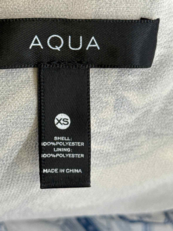 Size XS AQUA Cream Shirt