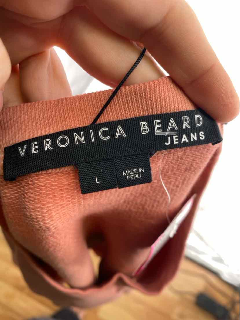 Size L VERONICA BEARD Peach Sweater