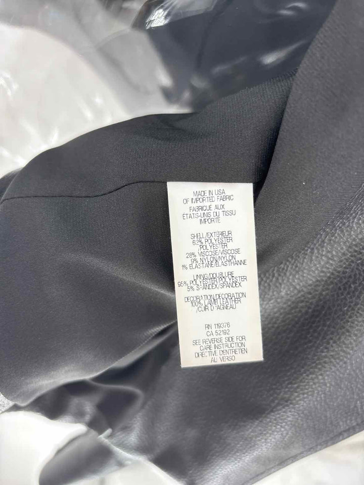 Size S HELMUT LANG Black Leather Jacket