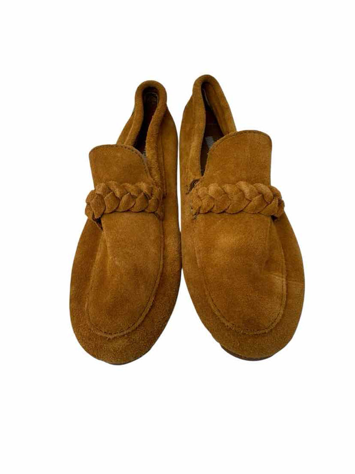 Shoe Size 8.5 MINNETOKA Tan Suede Flats