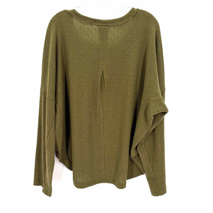 Size L Olive Knit Shirt