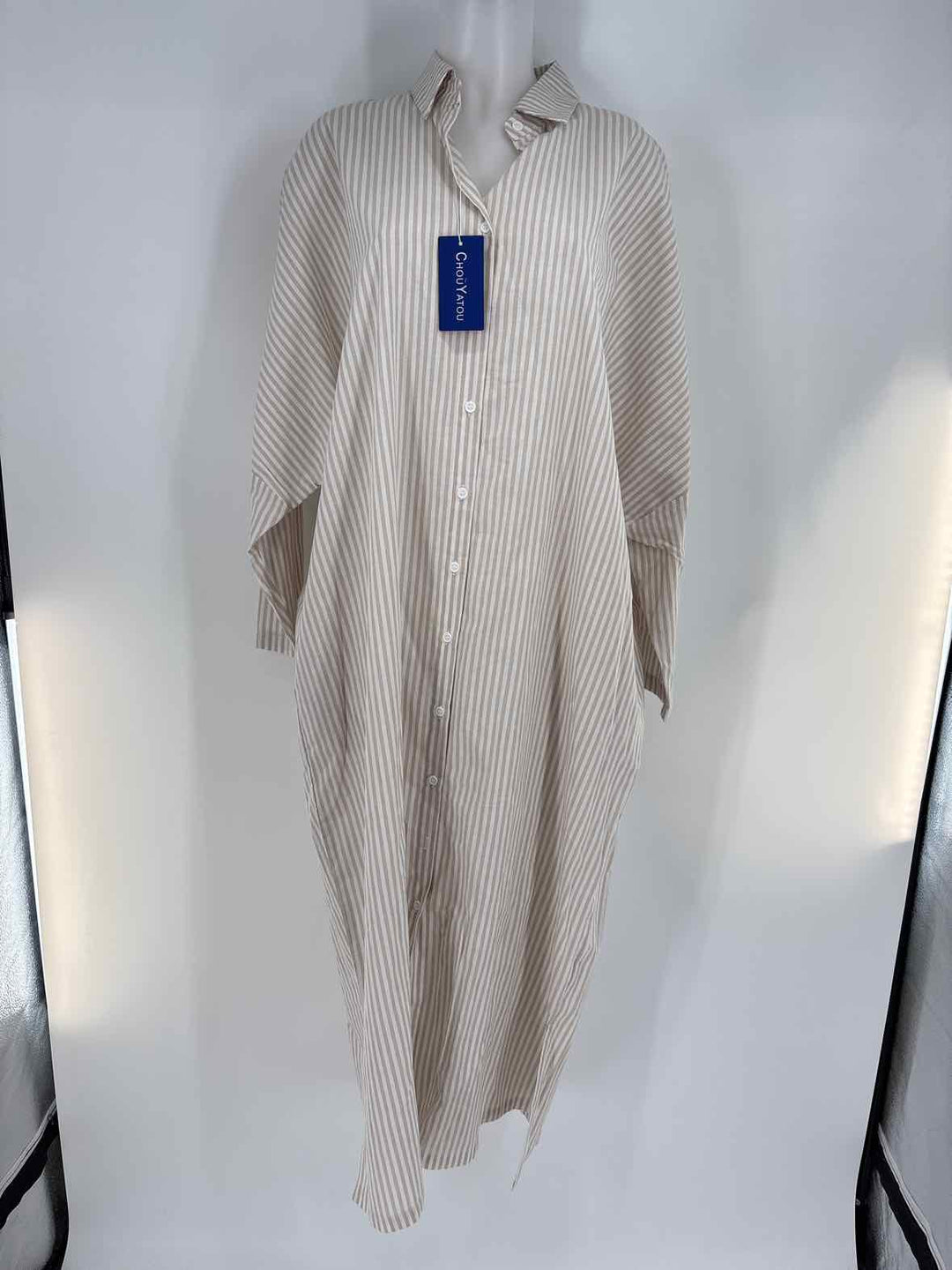 Size L TAN PRINT Dress