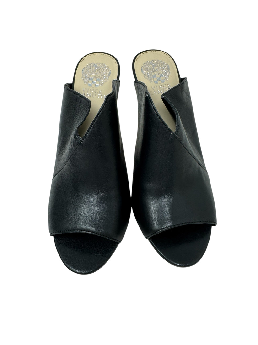 Shoe Size 9.5 Vince Camuto Black Leather Pumps