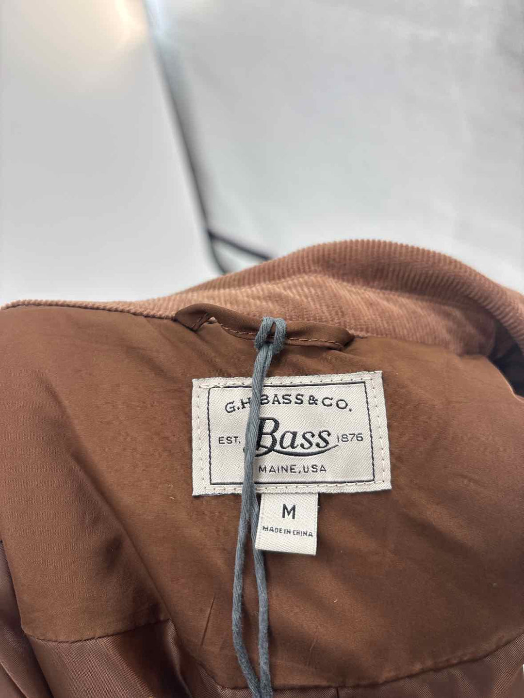 Size M BASS Brown Jacket