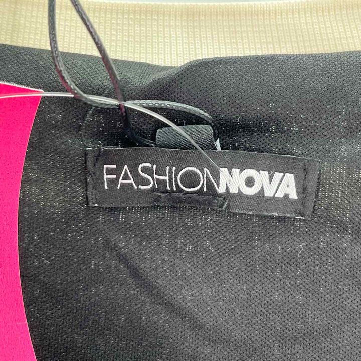 Size XL FASHION NOVA Multi-Color Knit Dress