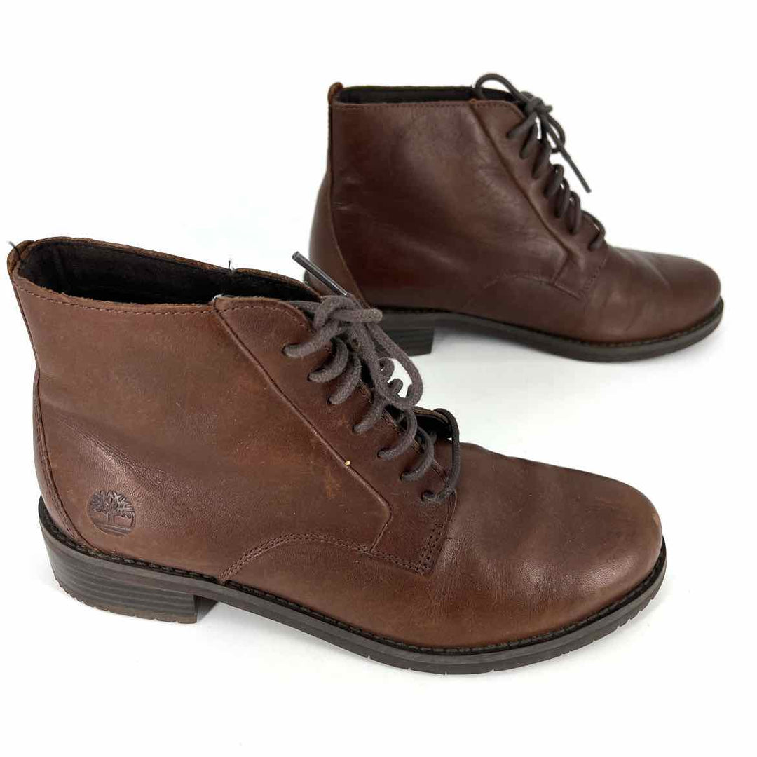 Shoe Size 6.5 TIMBERLAND Brown Leather Boots
