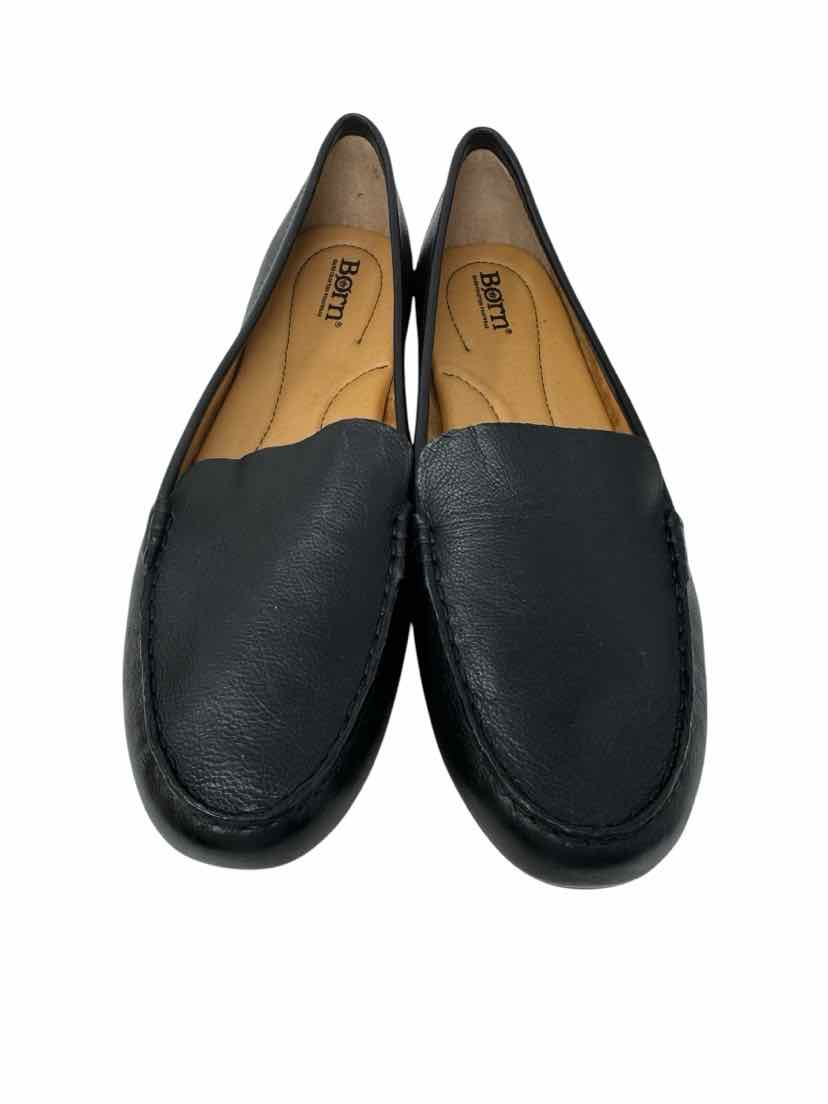 Shoe Size 11 Born Black Leather Flats