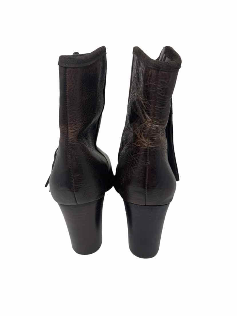Shoe Size 11 RALPH LAUREN Brown Leather Boots