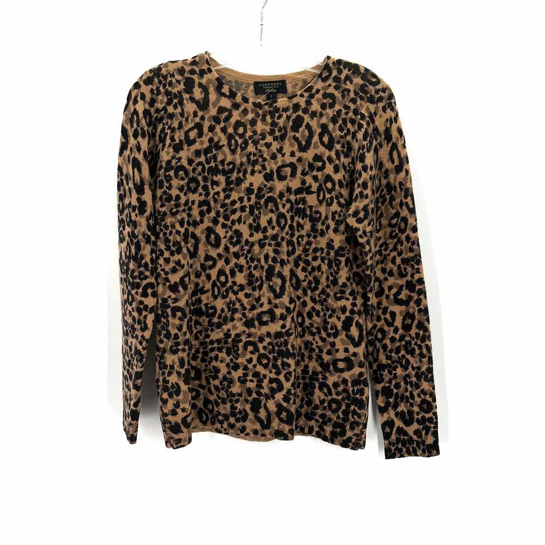 Size S CHARTER CLUB Tan Cashmere Sweater