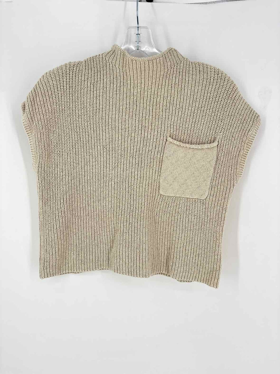 Size XS FREE PEOPLE Tan Knit Sweater