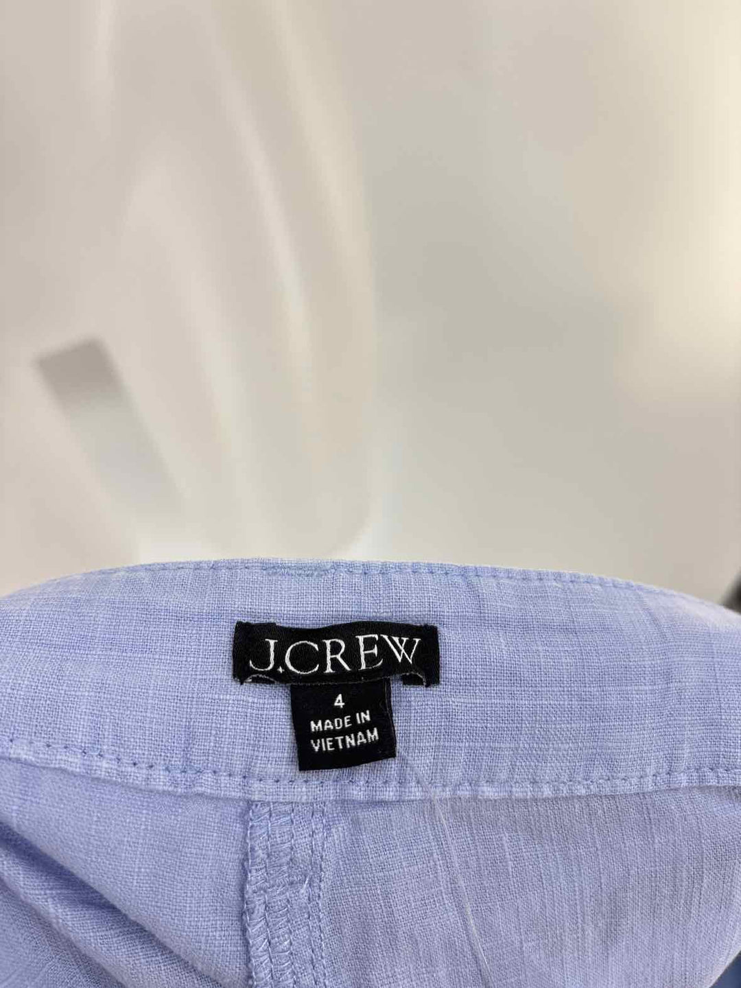 Size 4 J Crew Purple Linen Pants