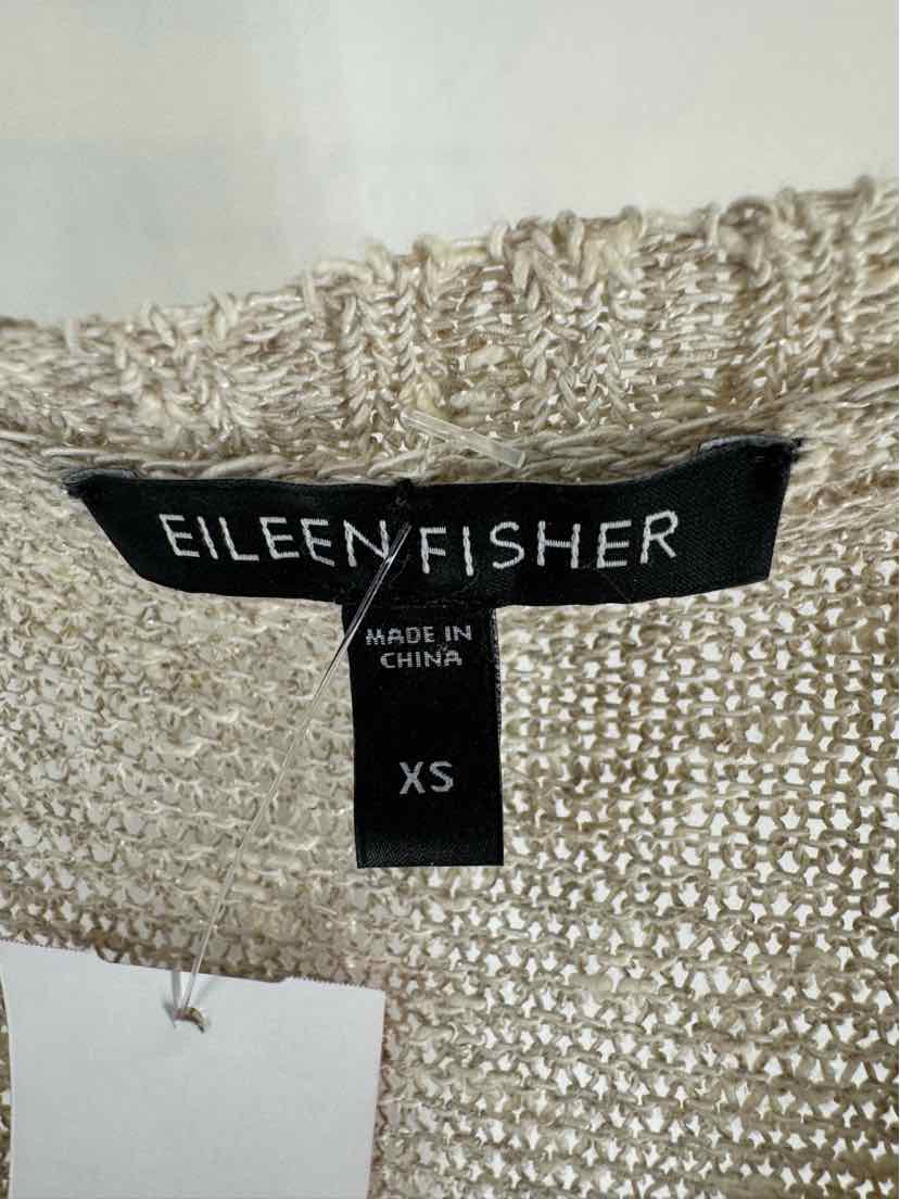 Size XS Eileen Fisher Tan Sweater