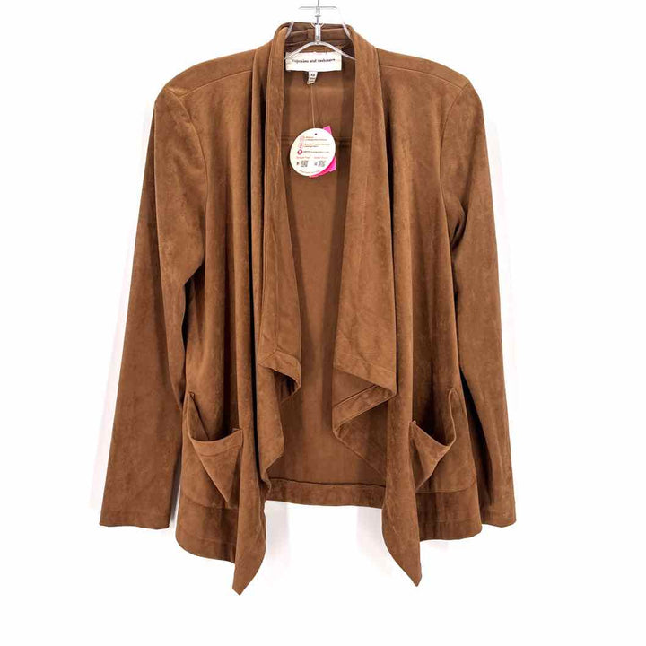 Size XS Cupcakes & Cashmere Brown Shirt
