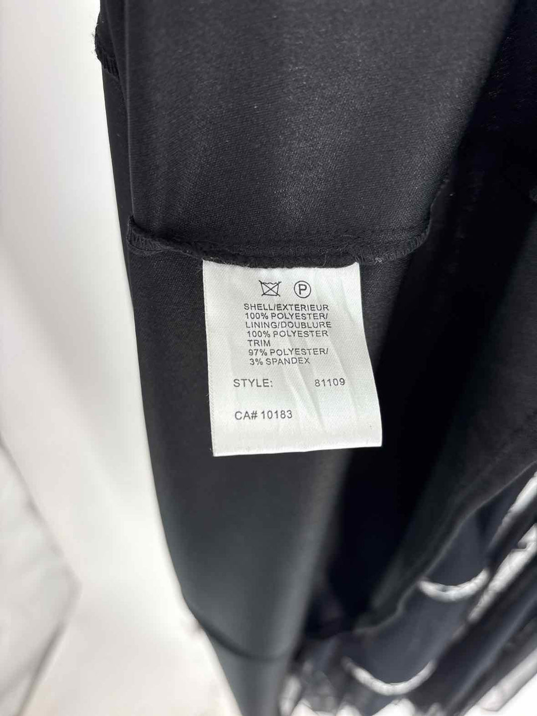 Size 4 CABANA Black/White Dress