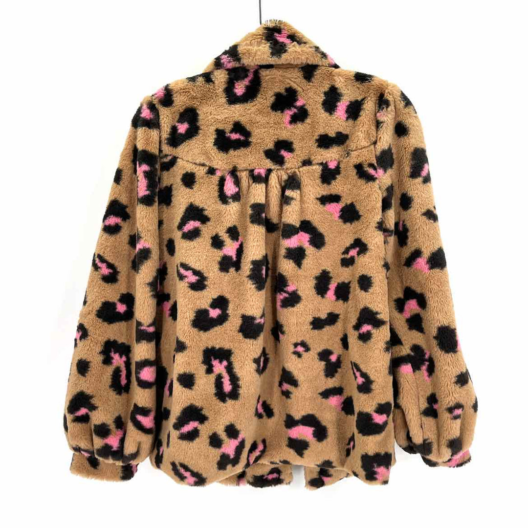 Size S JOY JOY Tan Velour Jacket