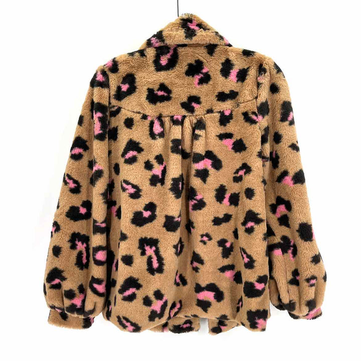 Size S JOY JOY Tan Velour Jacket