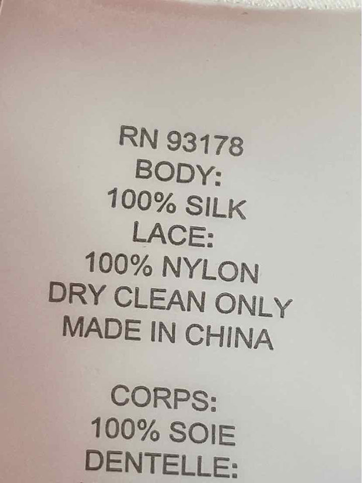 Size XL TAHARI Ivory Shirt