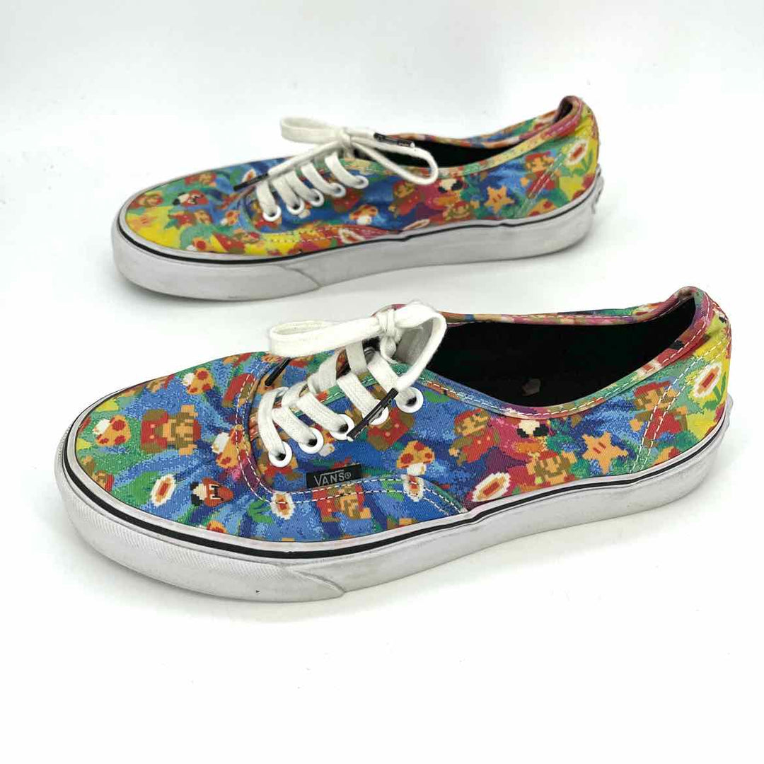 Shoe Size 8.5 Vans Multi-Color Sneakers