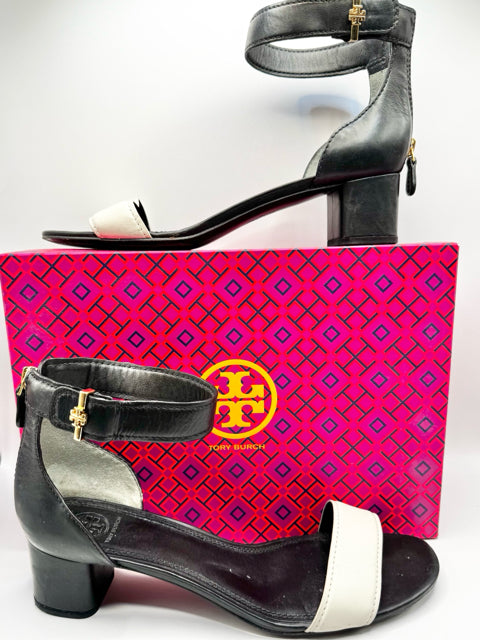 Shoe Size 11 Tory Burch Black Leather Sandals