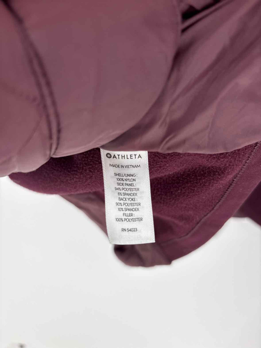 Size L Athleta Wine Vest