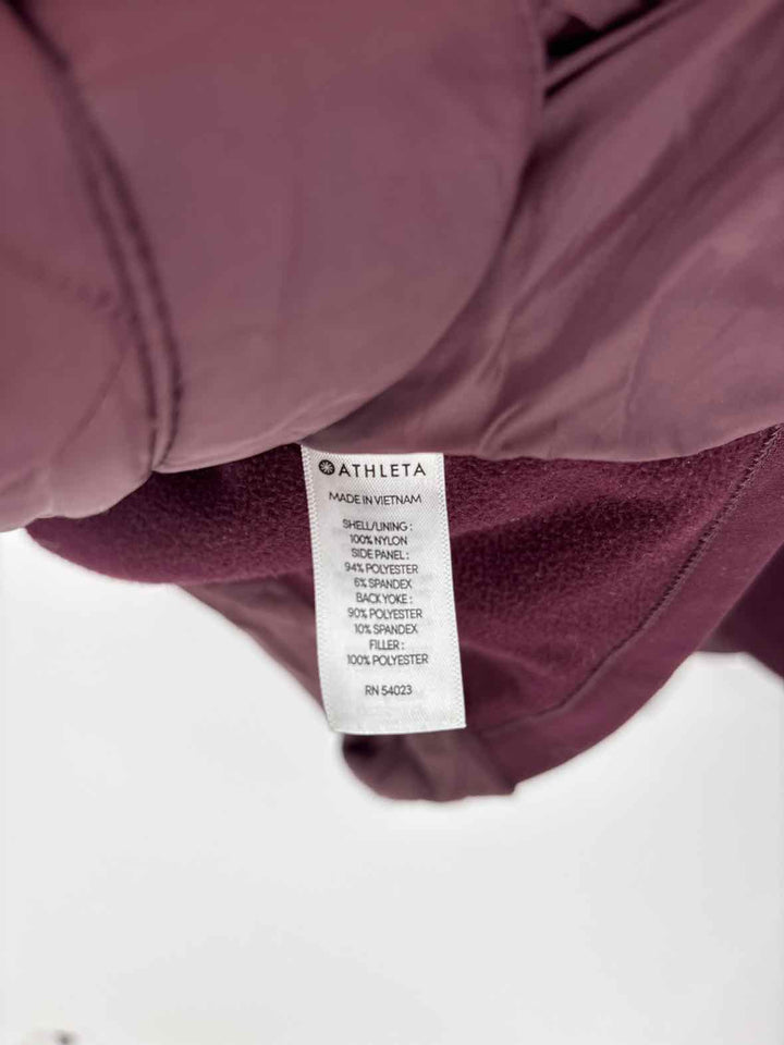 Size L Athleta Wine Vest