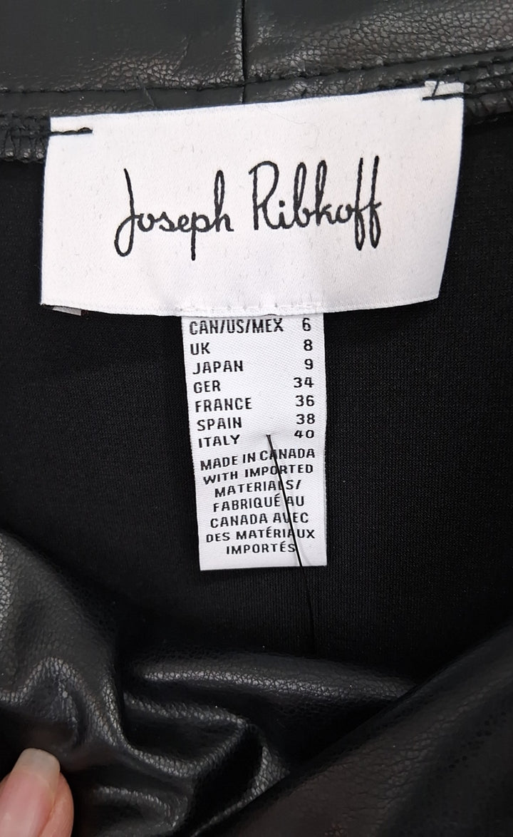 Size 6 JOSEPH RIBKOFF Black Dress